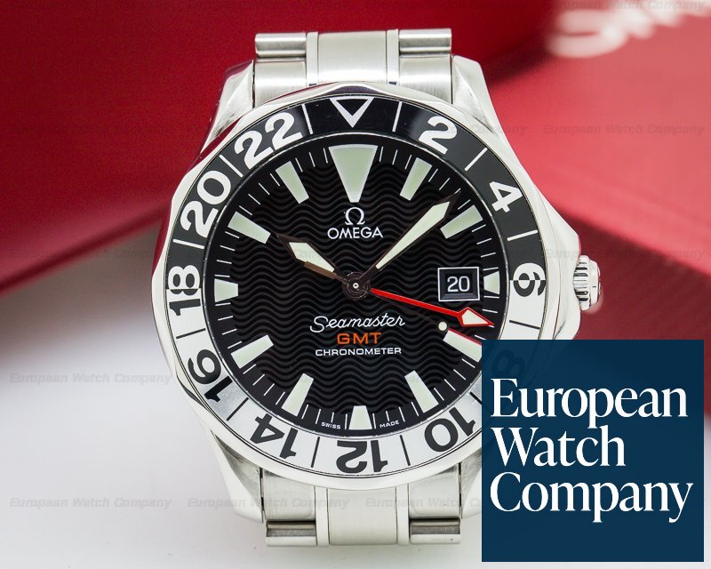 Omega Seamaster GMT 50th Anniversary SS Black Dial Ref. 2534.50.00