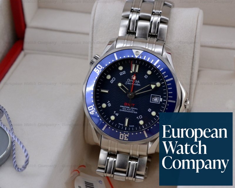 Omega 2535.80 Seamaster Professional Blue GMT SS / SS