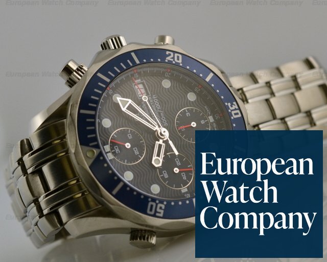 Omega Seamaster Professional Chronograph SS/SS Blue Dial Ref. 2599.80.00