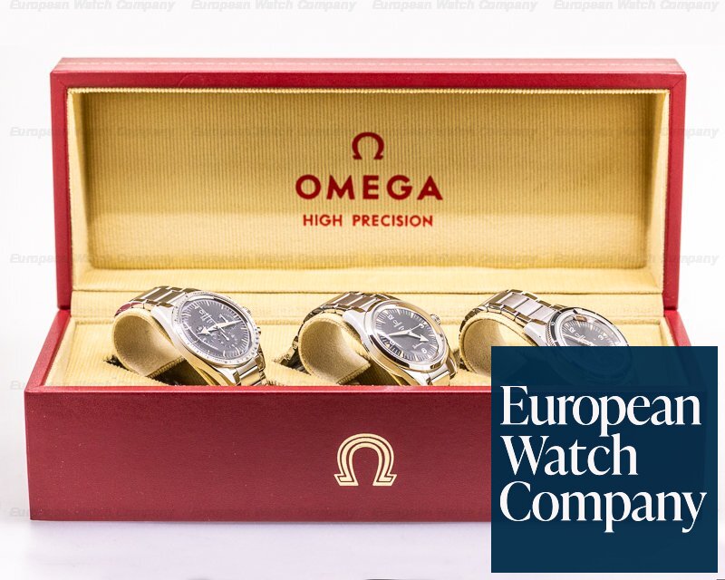 Omega 1957 Trilogy Set Limited Edition 3 Watch Set FULL SET MINT Ref. 311.10.39.30.01.002