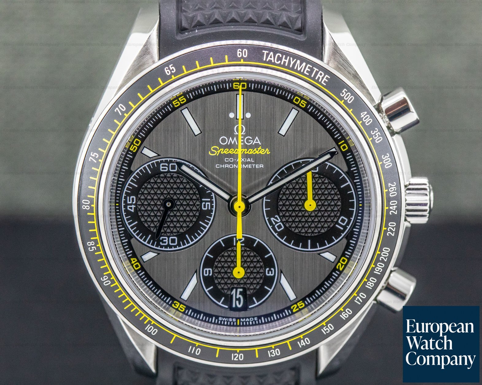 Omega Speedmaster Racing Co-Axial Chronograph Grey Dial SS / Strap Ref. 326.32.40.50.06.001