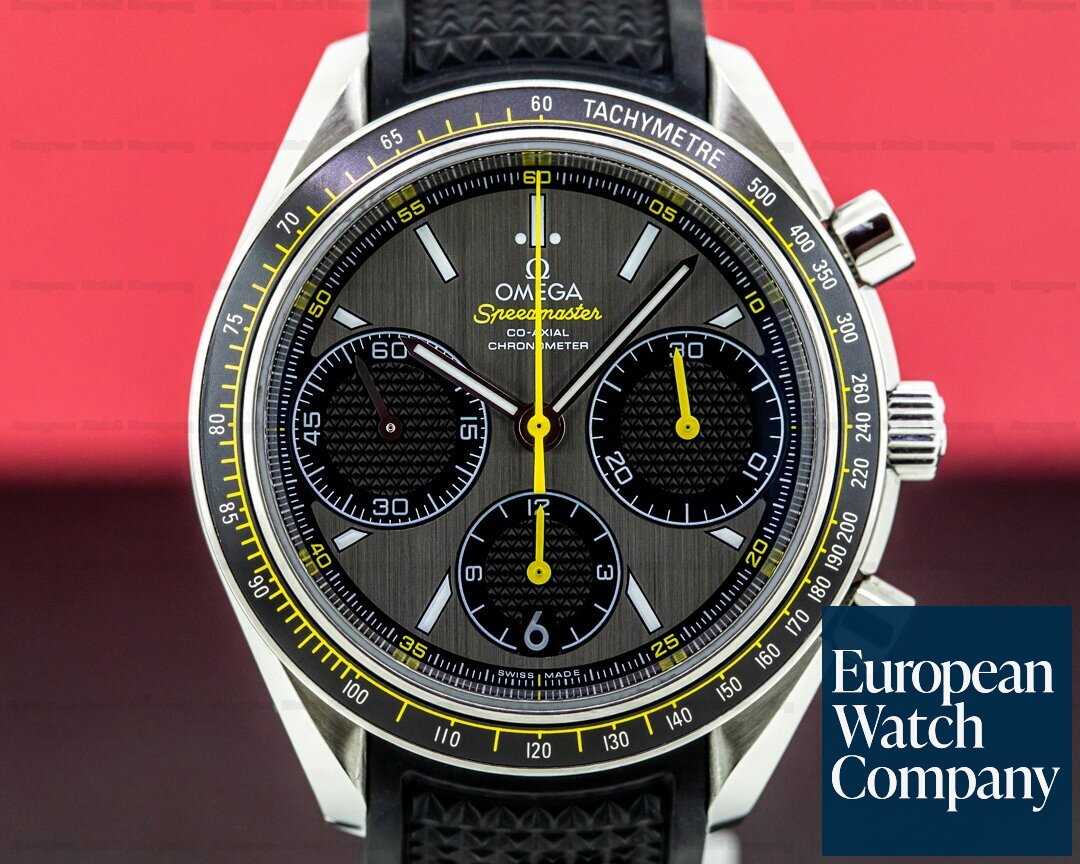 Omega Speedmaster Racing Co-Axial Chronograph Grey Dial SS / Strap Ref. 326.32.40.50.06.001