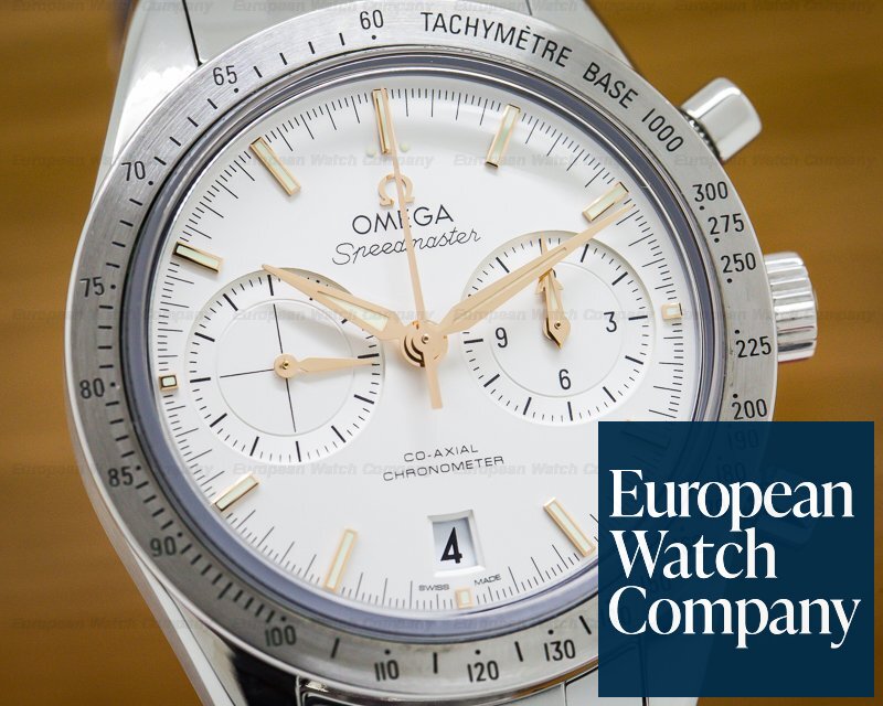 Omega Speedmaster 57 Co-Axial White Dial SS / SS Ref. 331.10.42.51.02.002