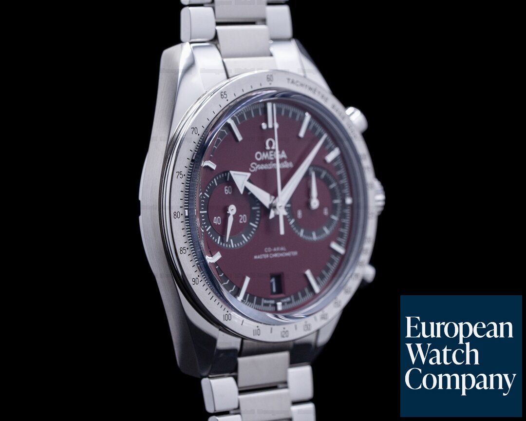 Omega Speedmaster 57 Co-Axial SS Red Dial Ref. 332.10.41.51.11.001