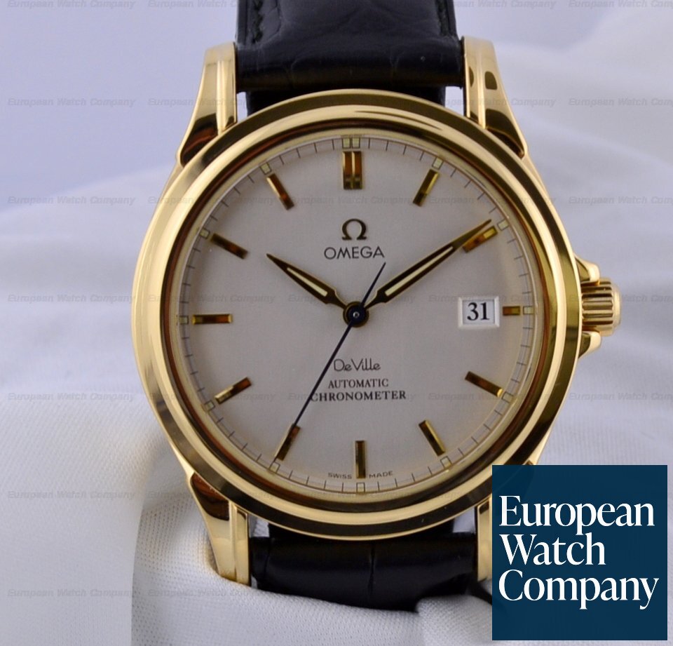 Omega Co Axial Automatic Chronometer, 18K Yellow Gold Ref. 4631.31.31