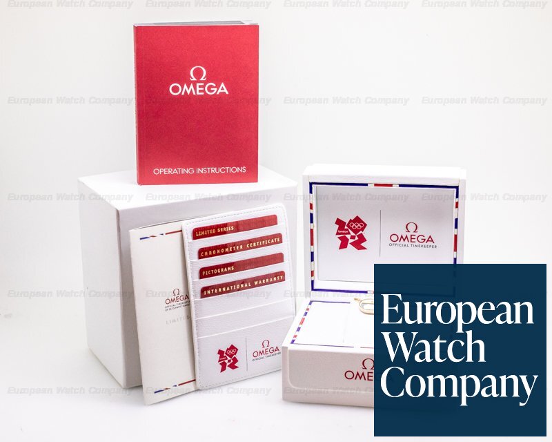 Omega Seamaster Olympic Collection London 2012 SS UNWORN Ref. 522.23.39.20.02.001