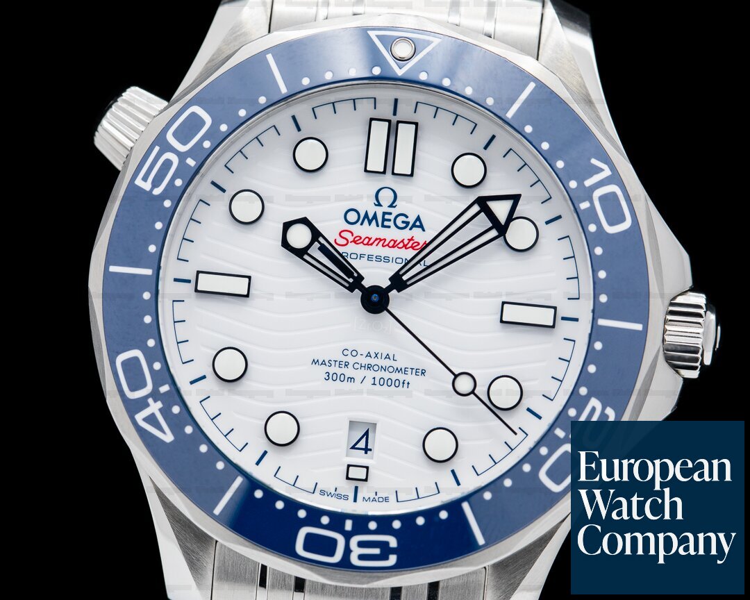 Omega Seamaster Diver 300M Co-Axial Master Chronometer Tokyo 2020 UNWORN Ref. 522.30.42.20.04.001