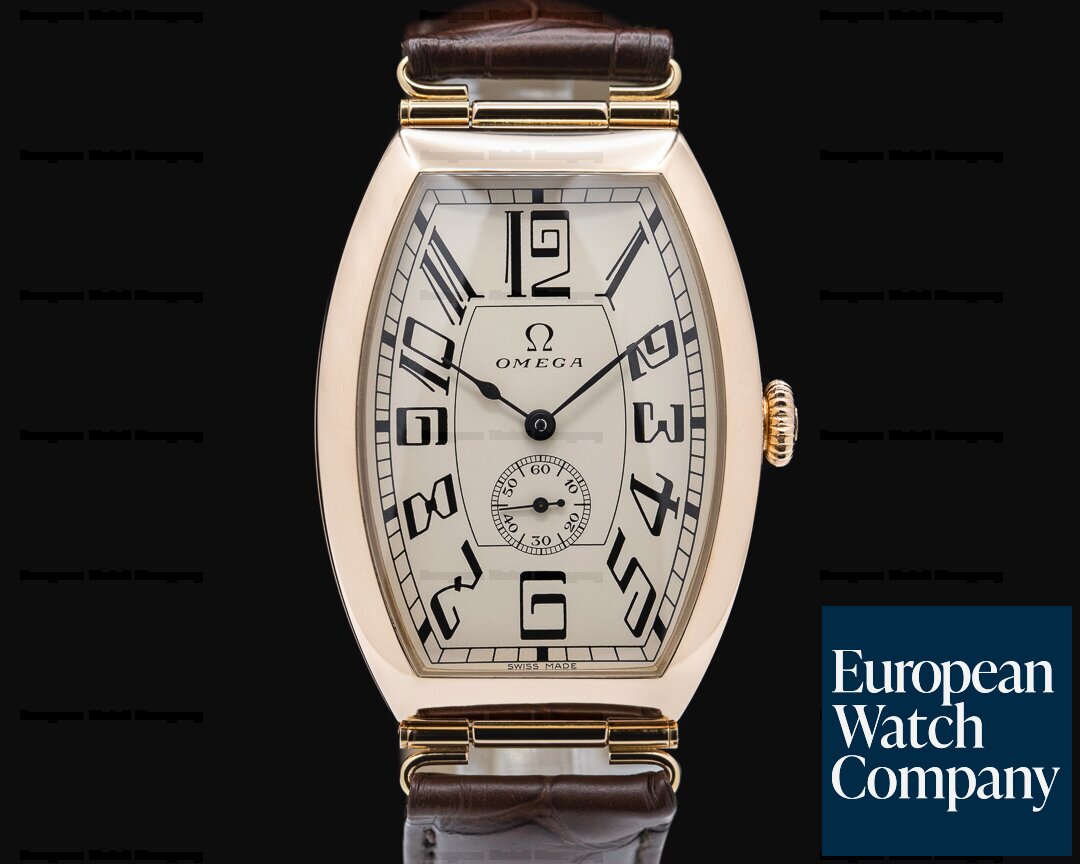Omega 5703.30.01 Museum Collection Petrograd 1915 18k Rose Gold