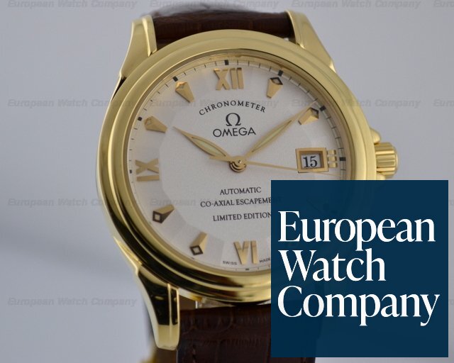 Omega De Ville Co Axial Automatic 18K Yellow Gold Limited 38MM Ref. 5911.31.00