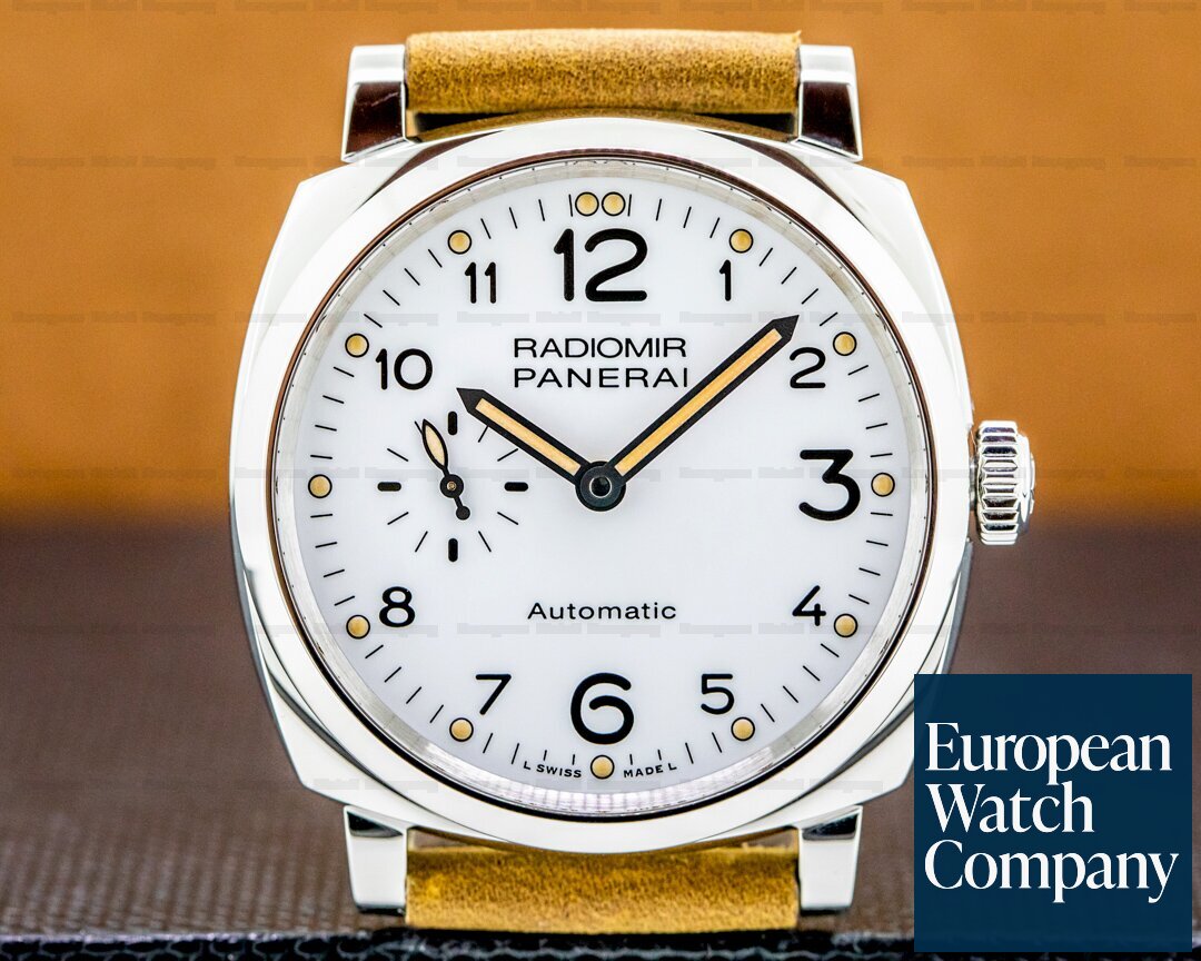Panerai Radiomir 1940 3 Day Automatic SS / White Dial Ref. PAM00655