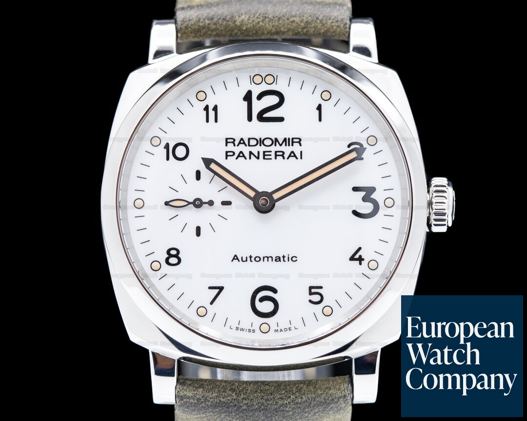 Panerai PAM00655 Radiomir 1940 3 Day Automatic SS / White Dial