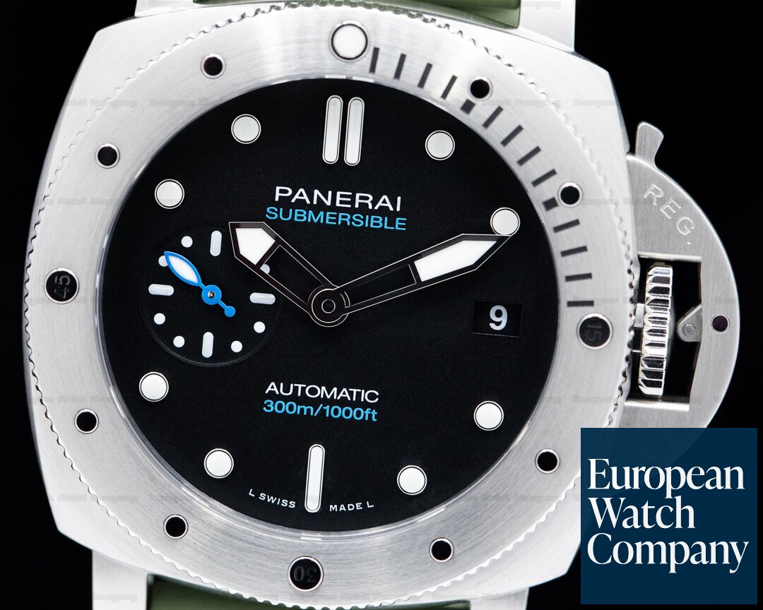 Panerai Submersible Stainless Steel 42MM 2021 UNWORN Ref. PAM00973