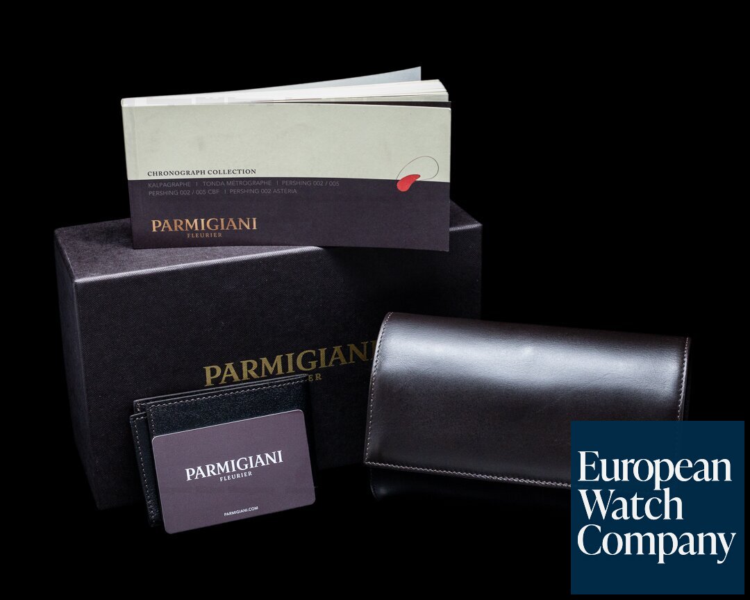 Parmigiani Parmigiani Pershing 45 Blue Dial SS / Rubber Ref. PF601398-06