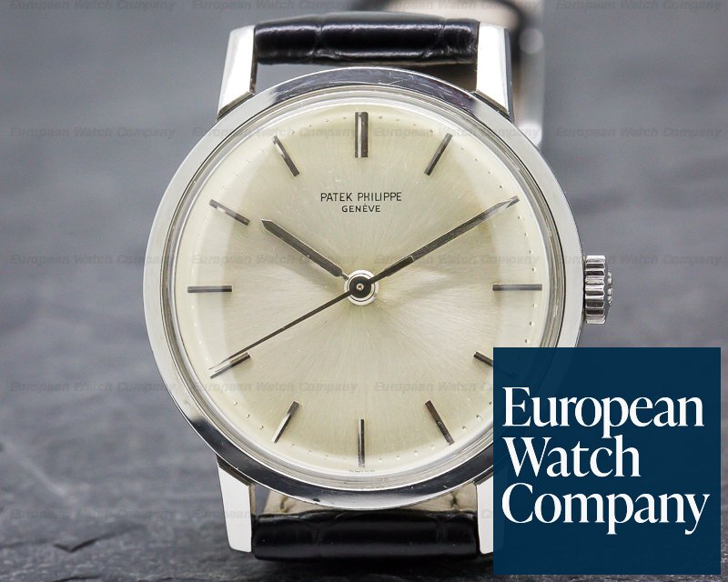 Patek Philippe Vintage Stainless Steel 3483 / Center Sweep Seconds Ref. 3483