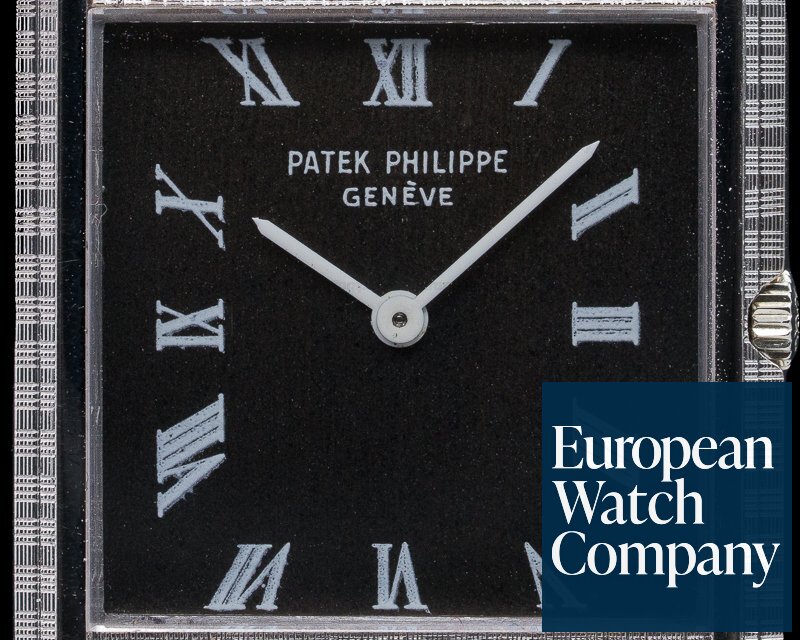 Patek Philippe Gondolo 18K White Gold Manual Wind Silver Roman Dial Ref. 3494