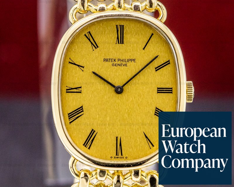 Patek Philippe Golden Ellipse 18K Yellow Gold Watch 3838 - - Gold