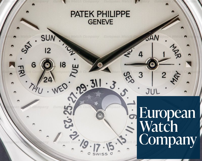 Patek Philippe Perpetual Calendar 3940P Platinum FULL SET SERVICED Ref. 3940P-001