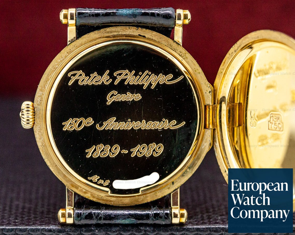 Patek Philippe Calatrava 150th Anniversary 18K Yellow Gold Ref. 3960J