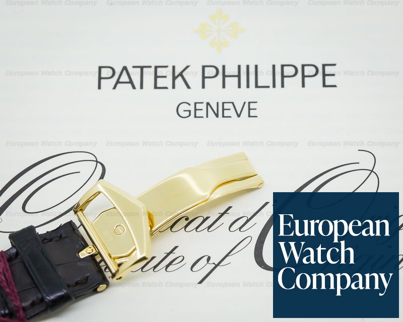 Patek Philippe Retrograde Perpetual Calendar 18K Yellow Gold PP SERVICE Ref. 5059J