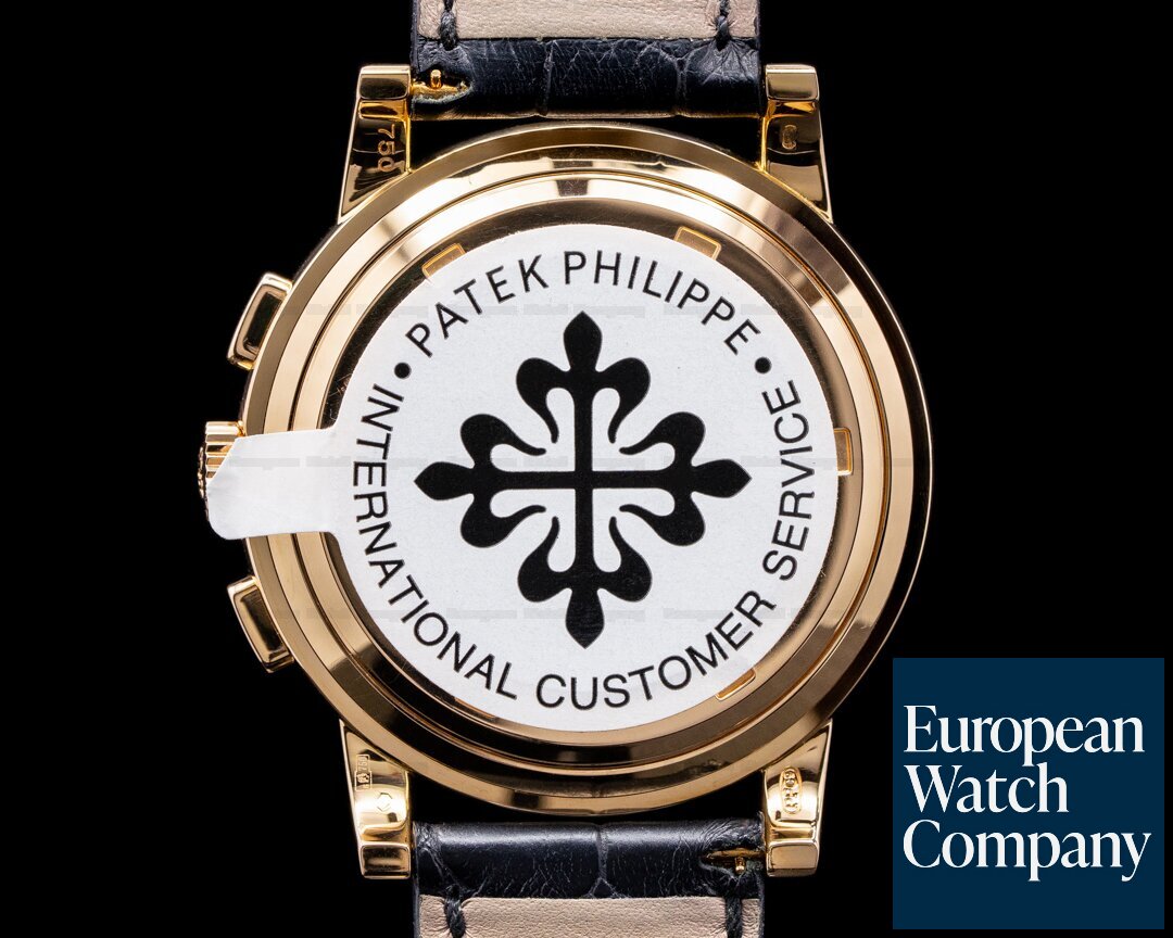Patek Philippe 5070 Rose Gold Lemania Chronograph / Silver Dial SHARP + SERVICED Ref. 5070R-001