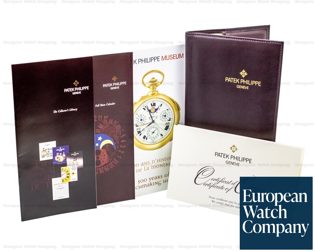Patek Philippe Gondolo Calendario 5135G 18K White Gold Silver Dial Ref. 5135G-001