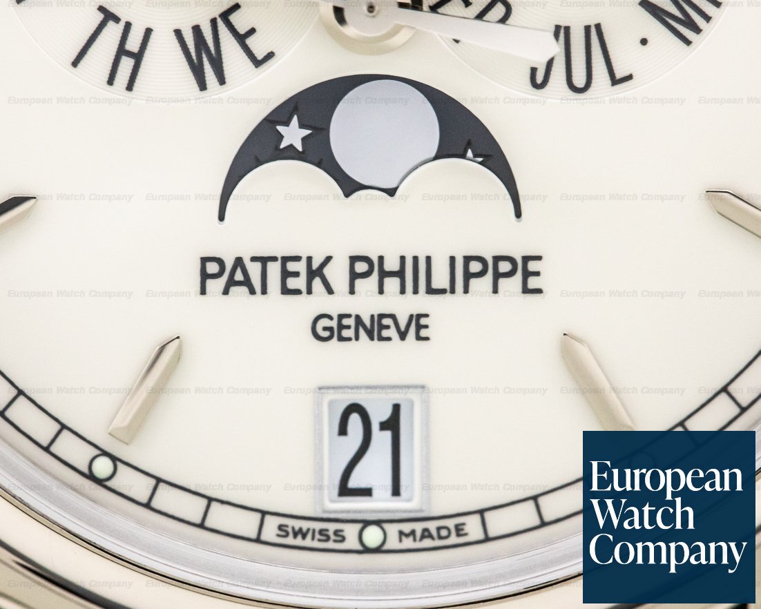 Patek Philippe Annual Calendar 18K White Gold Porcelain Dial Ref. 5146G-001