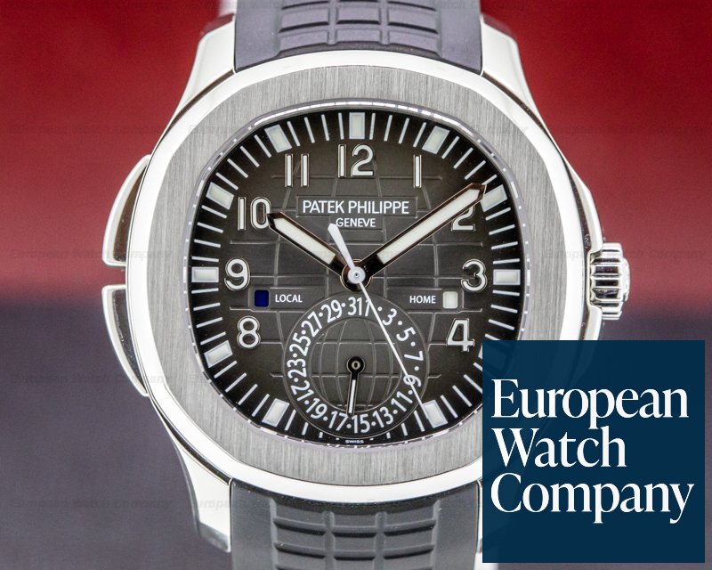 Patek Philippe Aquanaut 5164 Travel Time SS / Rubber Ref. 5164A-001