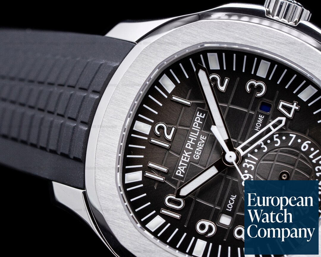 Patek Philippe Aquanaut 5164A Travel Time SS / Rubber 2019 Ref. 5164A-001