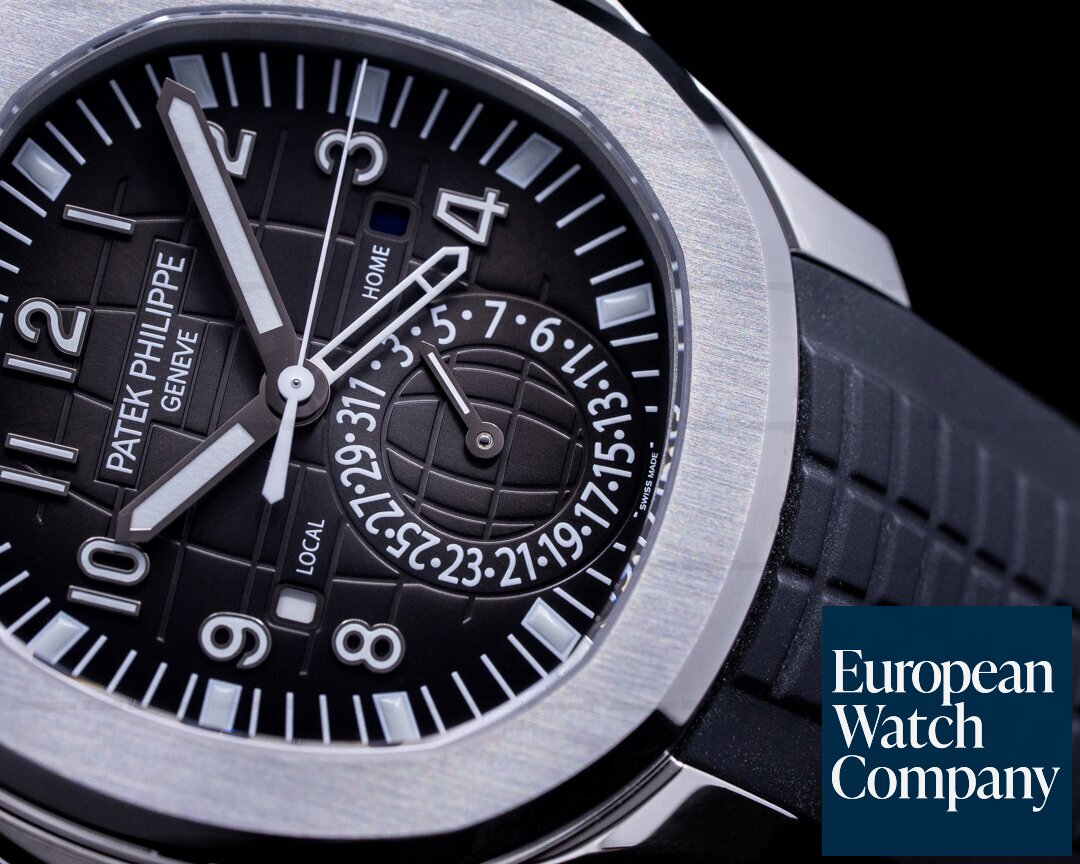 Patek Philippe Aquanaut 5164A Travel Time SS / Rubber 2021 Ref. 5164A-001