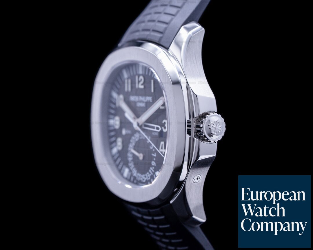 Patek Philippe Aquanaut 5164A Travel Time SS / Rubber 2022 Ref. 5164A-001