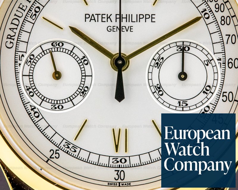 Patek Philippe Chronograph 18K Yellow Gold Pulsation Dial UNWORN Ref. 5170J-001