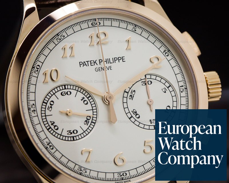 Patek Philippe Chronograph 18K Rose Gold Silver Dial Ref. 5170R-001
