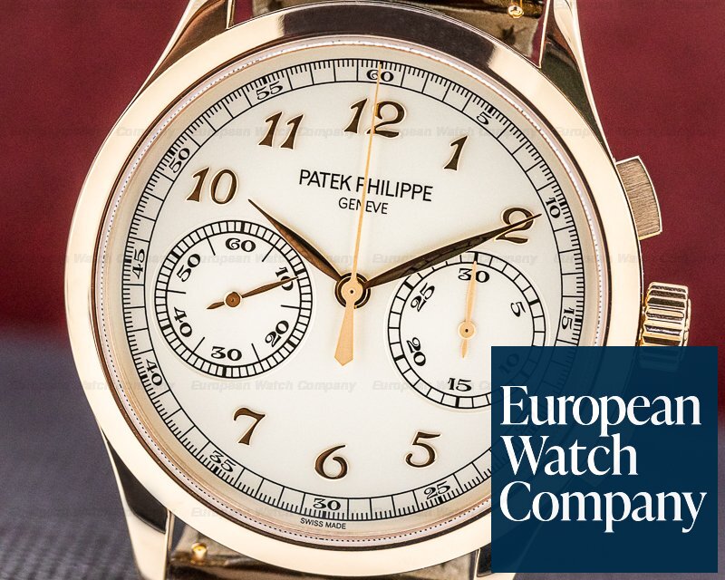 Patek Philippe Chronograph 5170 18K Rose Gold Silver Dial Ref. 5170R-001