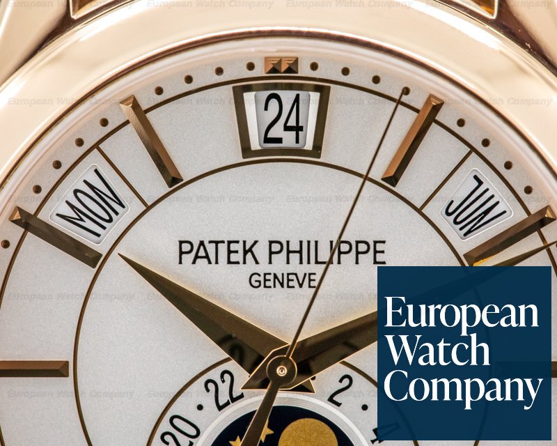 Patek Philippe Annual Calendar 5205R Silver Dial 18K Rose Gold Ref. 5205R-001