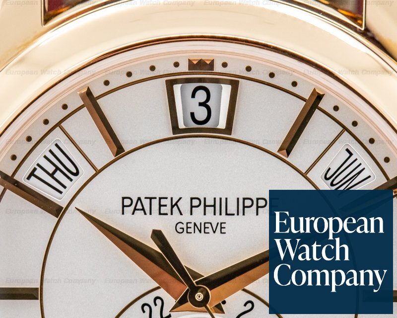 Patek Philippe Annual Calendar Silver Dial 18K Rose Gold TIFFANY & CO Ref. 5205R-001 TIFFANY