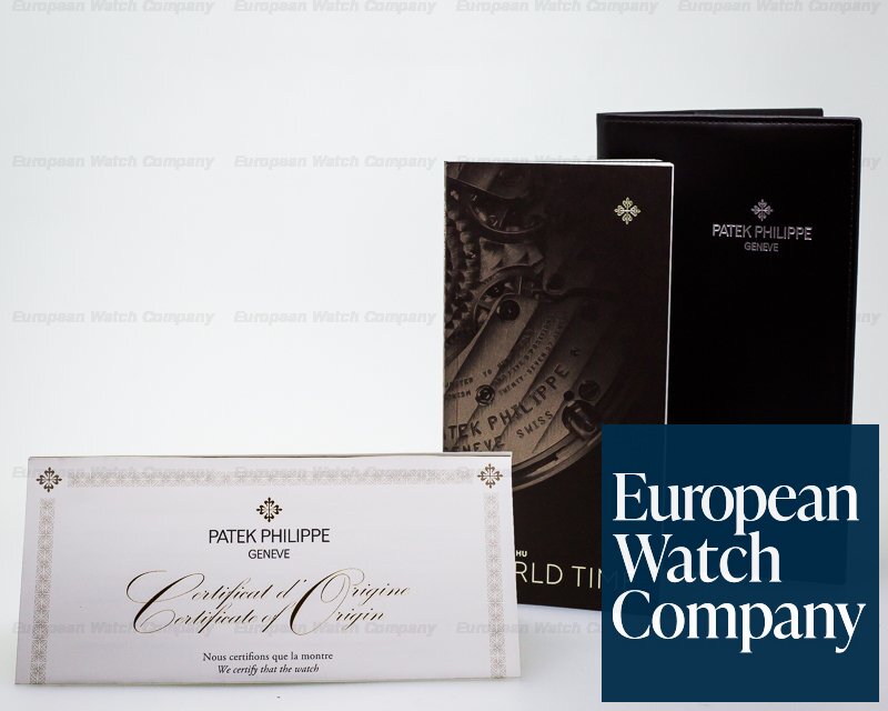Patek Philippe World Time White Gold NEW Basel 2016 Release UNWORN Ref. 5230G-001