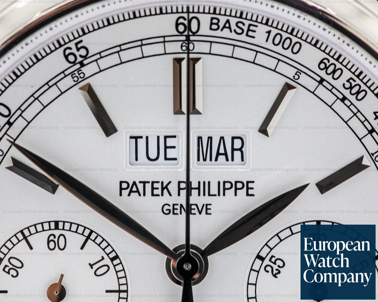 Patek Philippe Perpetual Calendar Chronograph 18K White Tachometre Dial Ref. 5270G-018