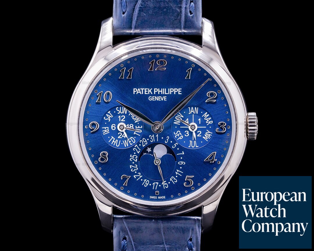 Patek Philippe Perpetual Calendar 5327G 18K White Gold / Blue Dial Ref. 5327G-001