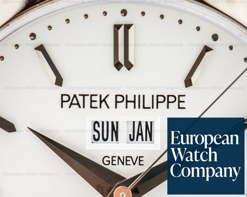 Patek Philippe Annual Calendar 5396G Silver Dial 18K White Gold Ref. 5396G-011