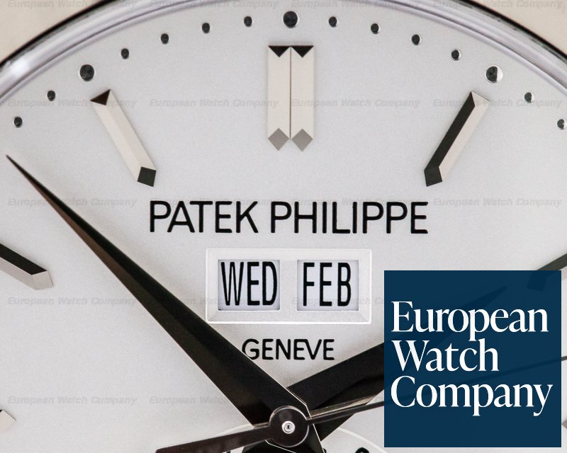 Patek Philippe Annual Calendar Silver Dial 18K White Gold Ref. 5396G-011