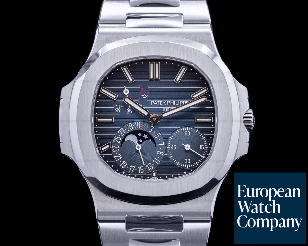 Patek Philippe Nautilus Moonphase Steel Tiffany Blue Dial 5712/1A-001 (2019)