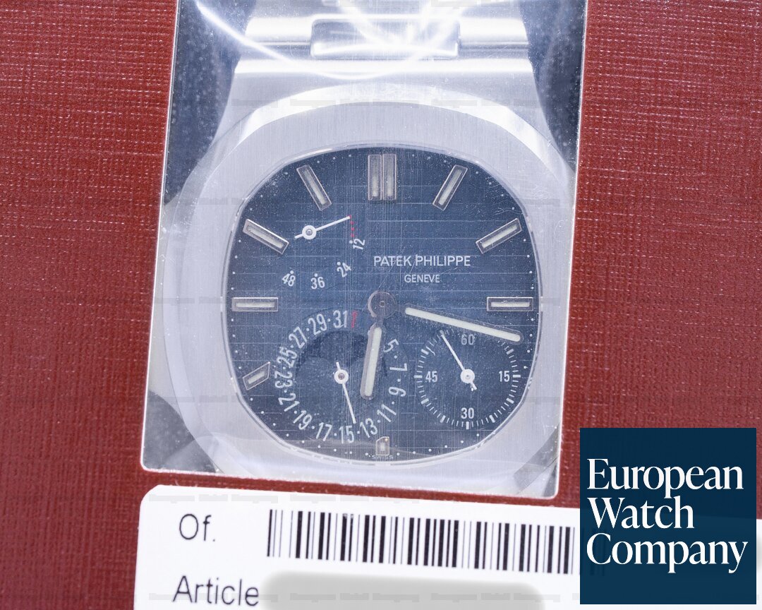 Patek Philippe Jumbo Nautilus 5712 Moonphase Power Reserve SS FACTORY SEALED EARLY Ref. 5712/1A-001