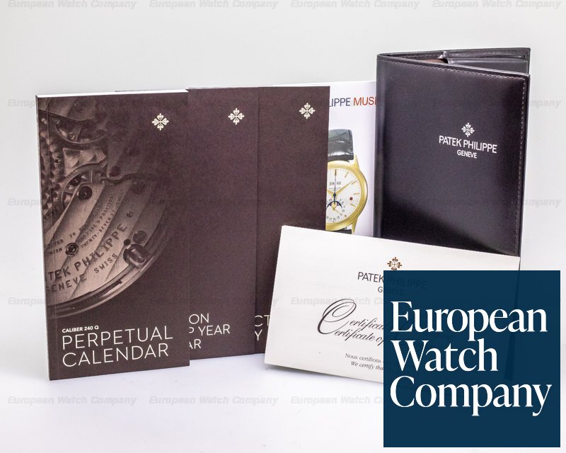 Patek Philippe Perpetual Calendar 18K White Gold Cushion Case FULL SET Ref. 5940G-001