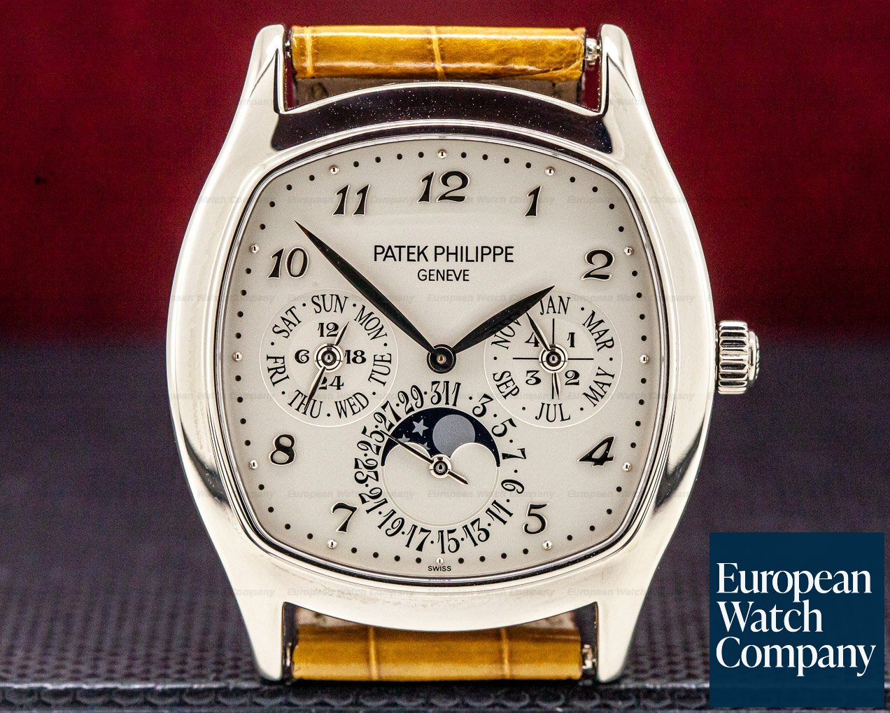 Patek Philippe Perpetual Calendar 18K White Gold Silver Dial Ref. 5940G-001