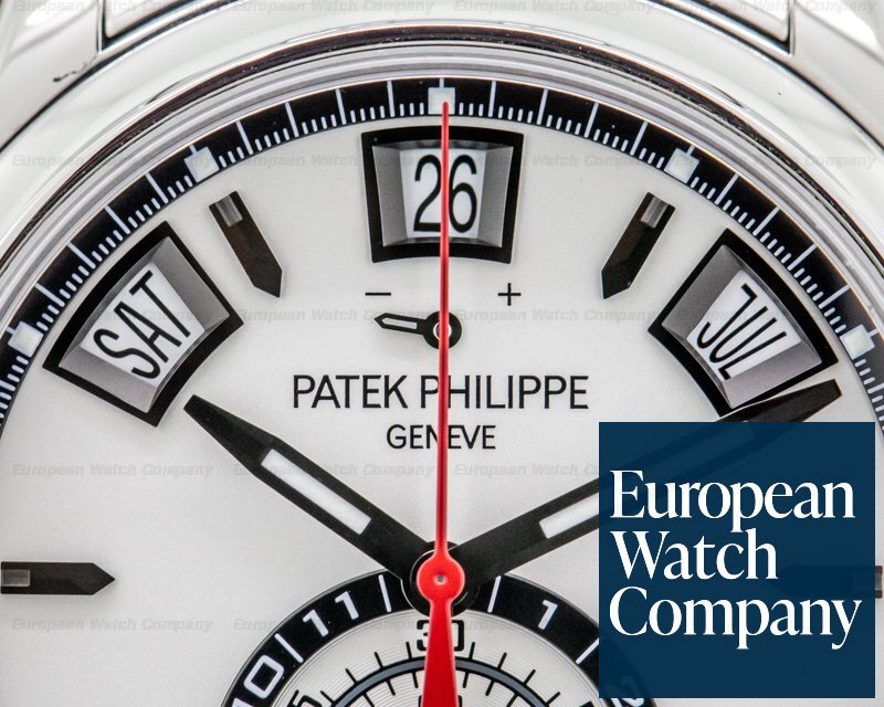 Patek Philippe Annual Calendar 5960 Chronograph SS Silver Dial FULL SET Ref. 5960/1A-001