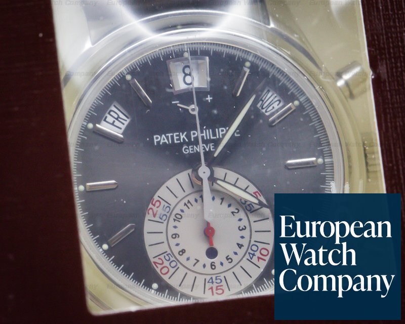 Patek Philippe Annual Calendar Chronograph Platinum Grey Dial UNWORN DOUBLE SEALED Ref. 5960P-001
