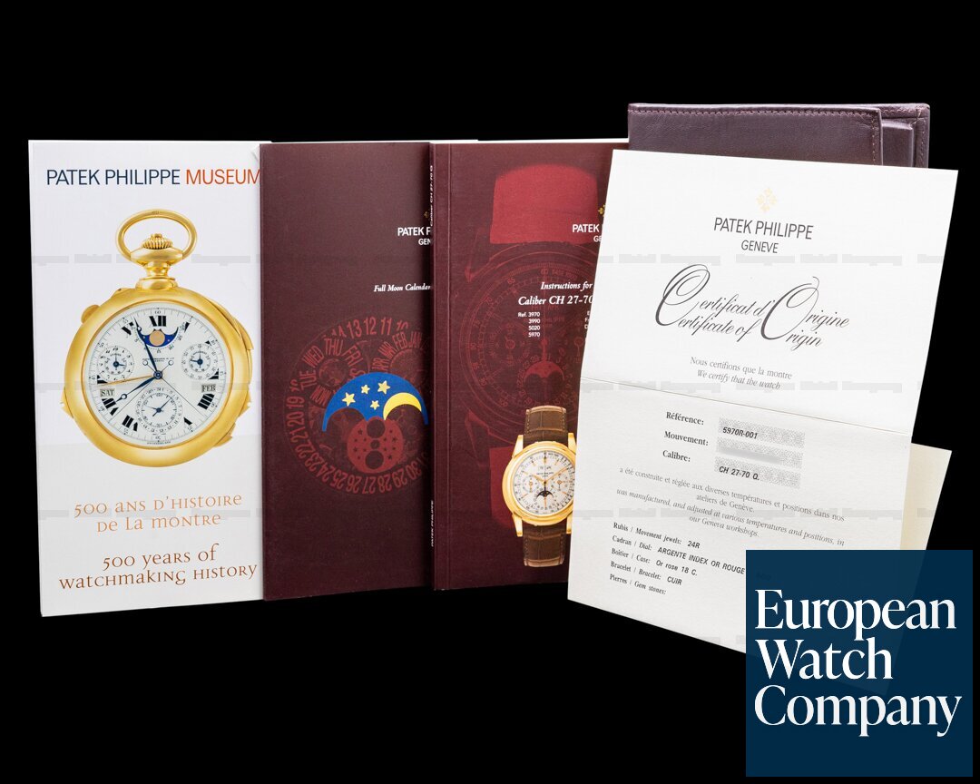 Patek Philippe 5970R-001 TIFFANY & CO Perpetual Calendar Chronograph RG RARE UNWORN Ref. 5970R-001 TIFFANY & CO