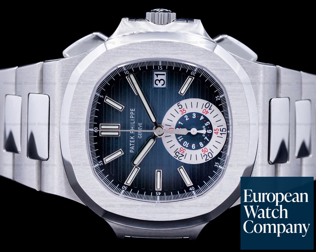 Patek Philippe Nautilus Blue Men's Watch - 5980/1A-001