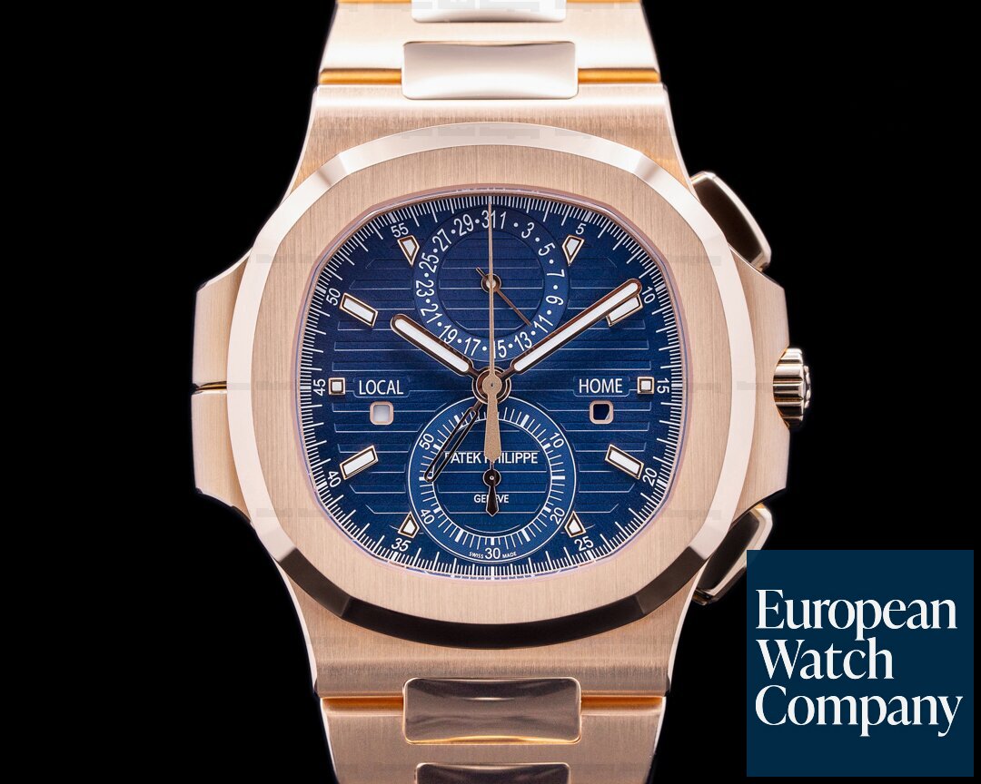 Patek Philippe Nautilus Tiffany & Co. Travel Time Chronograph 5990/1A-001