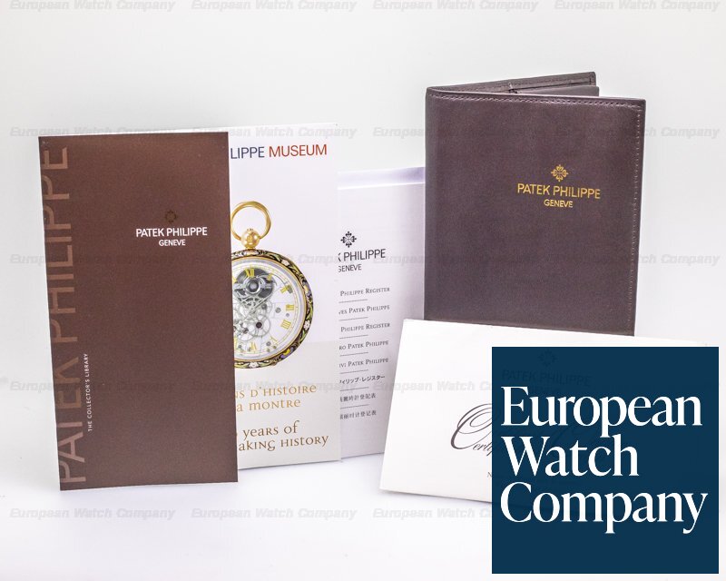 Patek Philippe White Gold Hunter Pocket Watch 48MM Ref. 980G-010